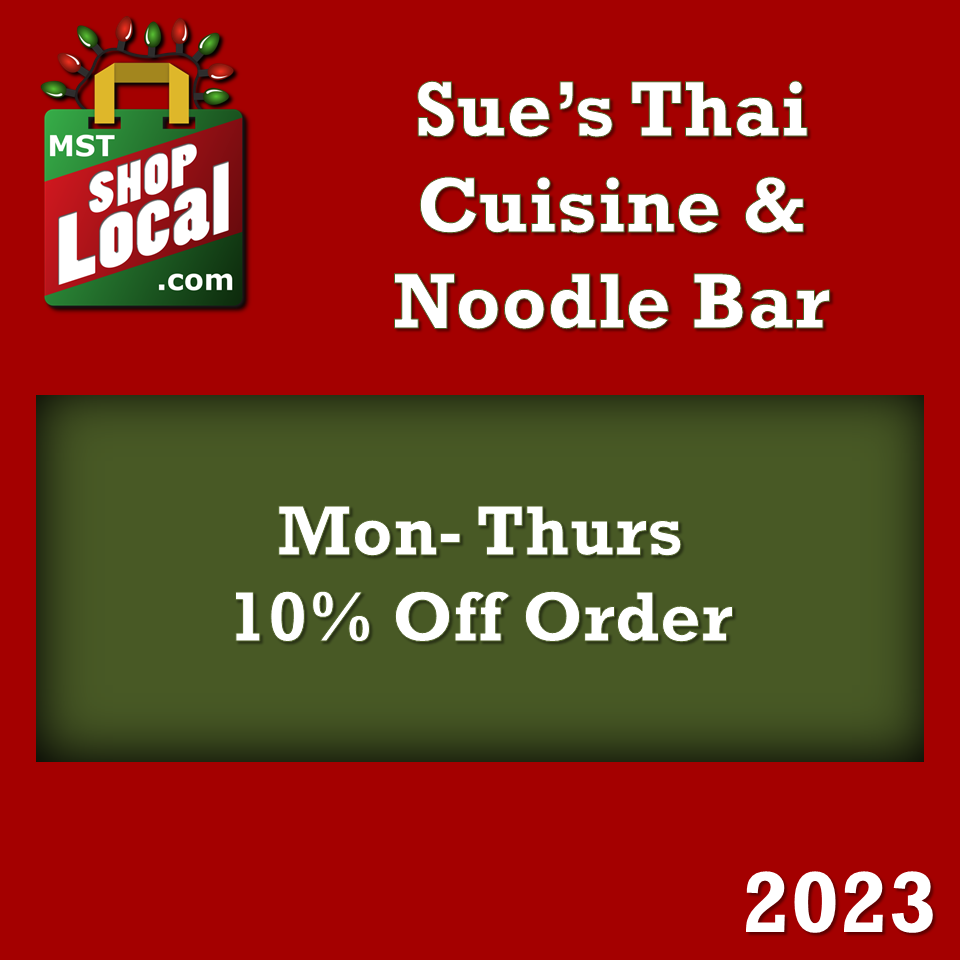 Sue’s Thai Cuisine & Noodle Bar